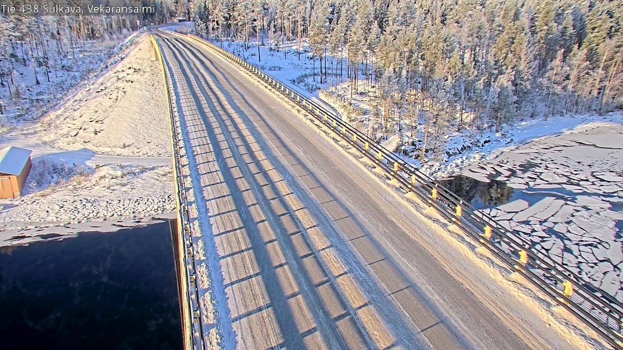Weather Camera Image Road 438, Sulkava, Vekaransalmi, Sulkava, Etelä-Savo