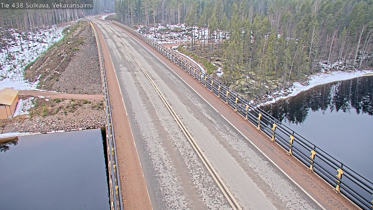 Weather Camera Image Väg 438, Sulkava, Vekaransalmi, Sulkava, Etelä-Savo