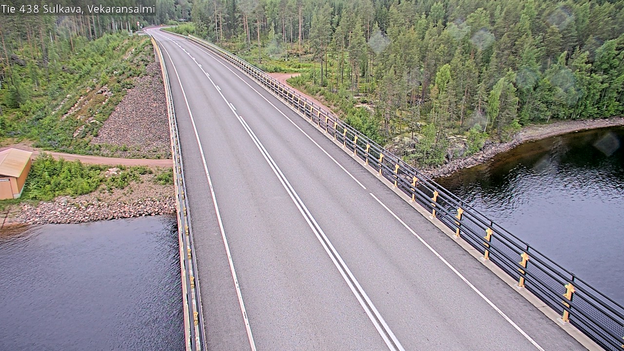 Weather Camera Image Road 438, Sulkava, Vekaransalmi, Sulkava, Etelä-Savo