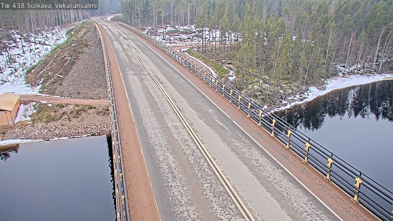 Weather Camera Image Väg 438, Sulkava, Vekaransalmi, Sulkava, Etelä-Savo