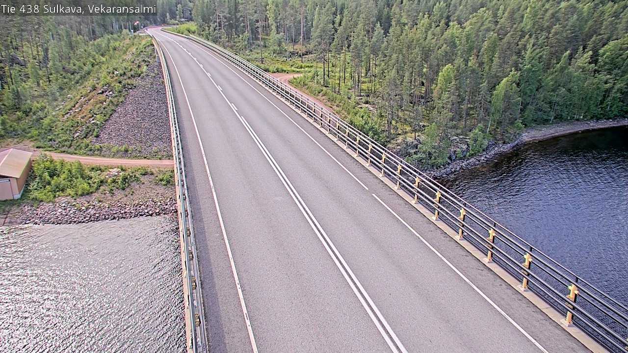 Weather Camera Image Road 438, Sulkava, Vekaransalmi, Sulkava, Etelä-Savo
