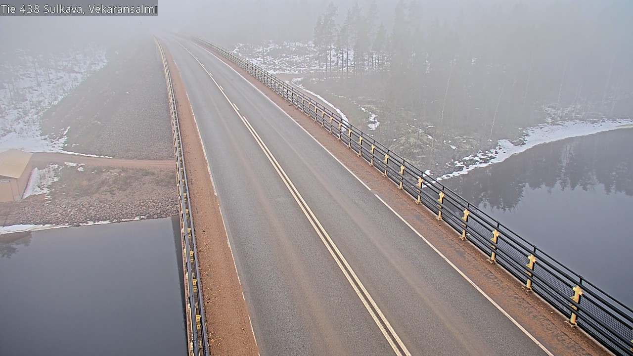 Weather Camera Image Väg 438, Sulkava, Vekaransalmi, Sulkava, Etelä-Savo