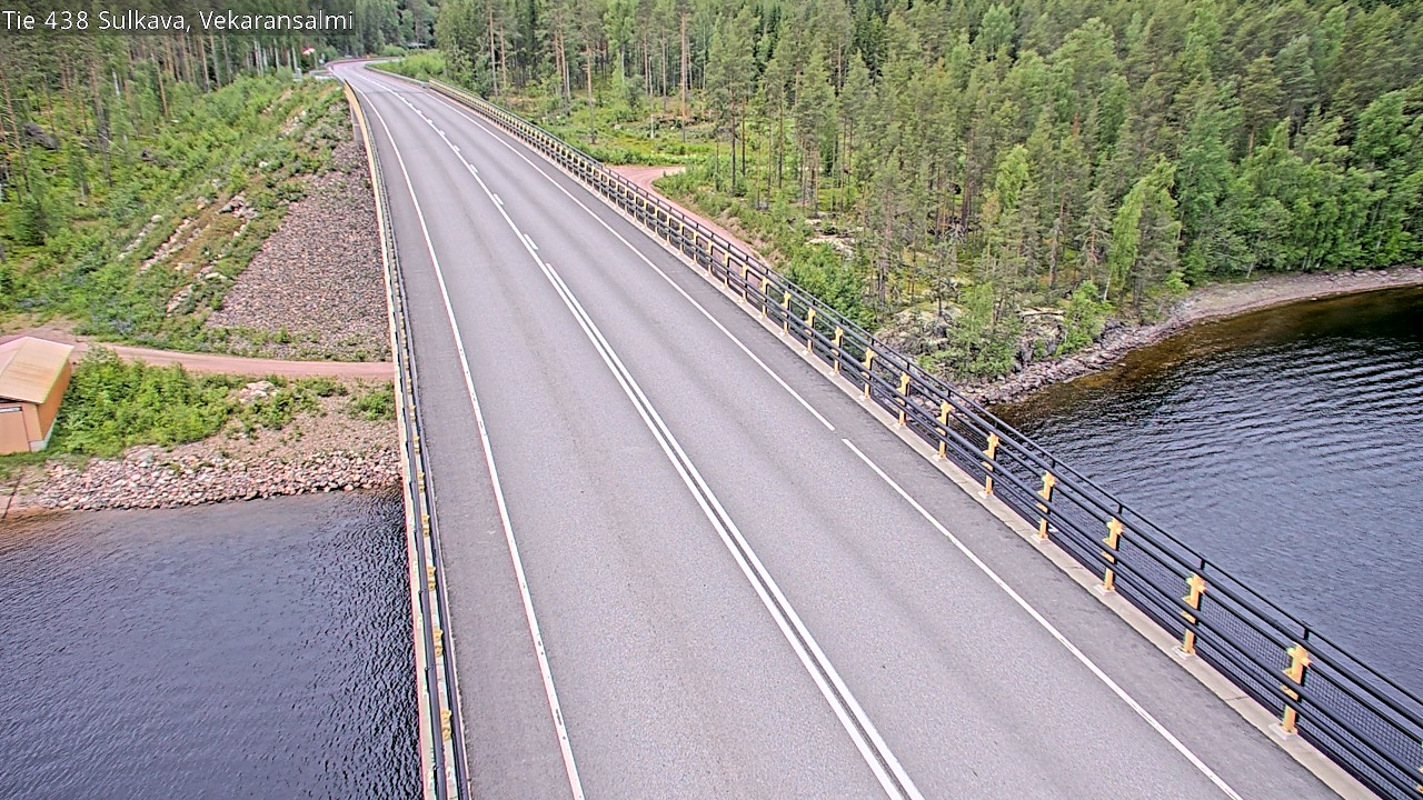 Weather Camera Image Road 438, Sulkava, Vekaransalmi, Sulkava, Etelä-Savo