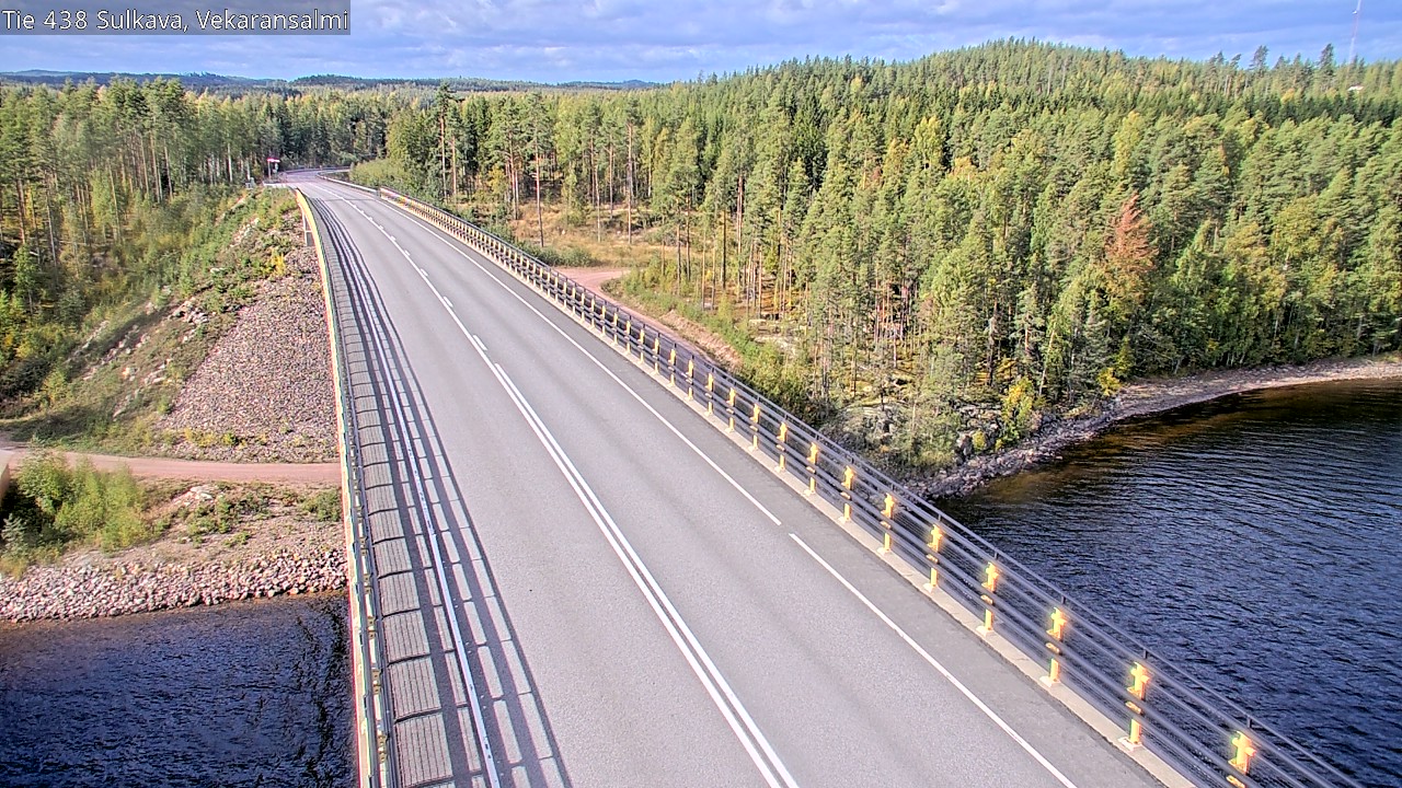 Weather Camera Image Road 438, Sulkava, Vekaransalmi, Sulkava, Etelä-Savo
