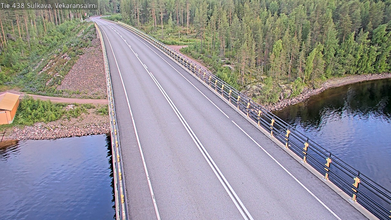 Weather Camera Image Road 438, Sulkava, Vekaransalmi, Sulkava, Etelä-Savo
