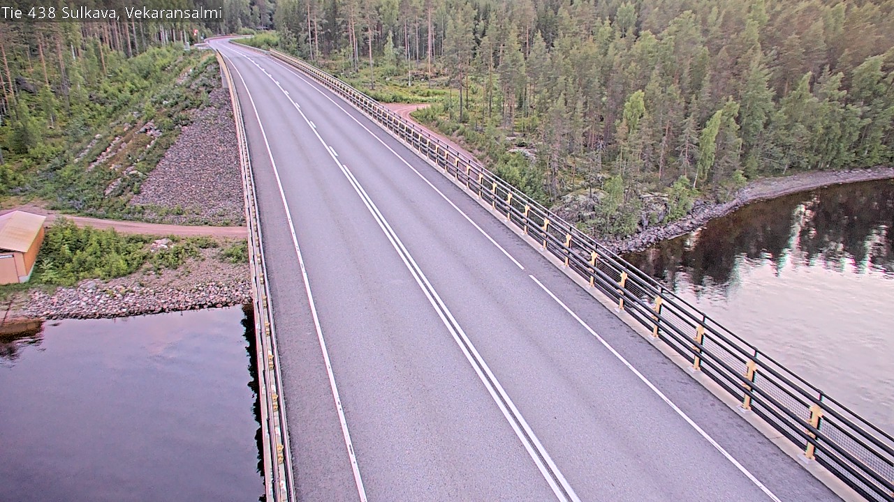 Weather Camera Image Road 438, Sulkava, Vekaransalmi, Sulkava, Etelä-Savo