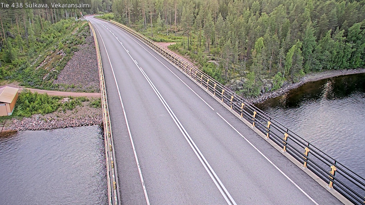Weather Camera Image Road 438, Sulkava, Vekaransalmi, Sulkava, Etelä-Savo