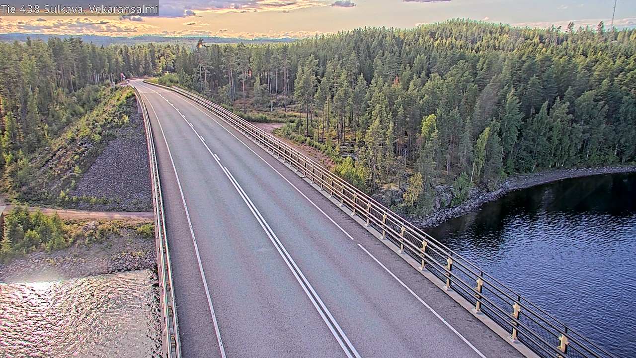 Kelikamerat Kuva Tie 438, Sulkava, Vekaransalmi, Sulkava, Etelä-Savo