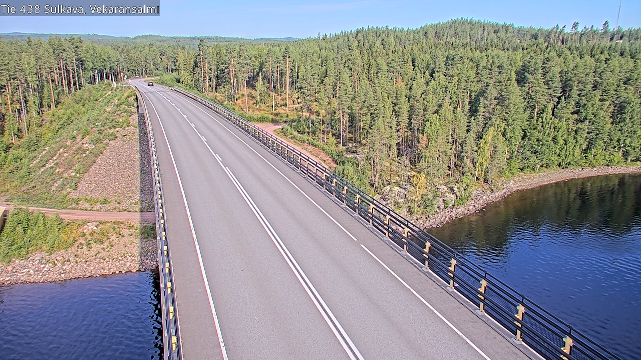 Kelikamerat Kuva Tie 438, Sulkava, Vekaransalmi, Sulkava, Etelä-Savo
