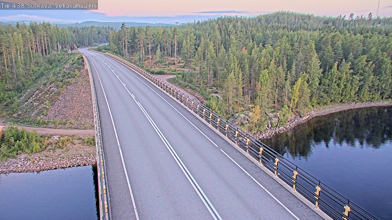 Kelikamerat Kuva Tie 438, Sulkava, Vekaransalmi, Sulkava, Etelä-Savo