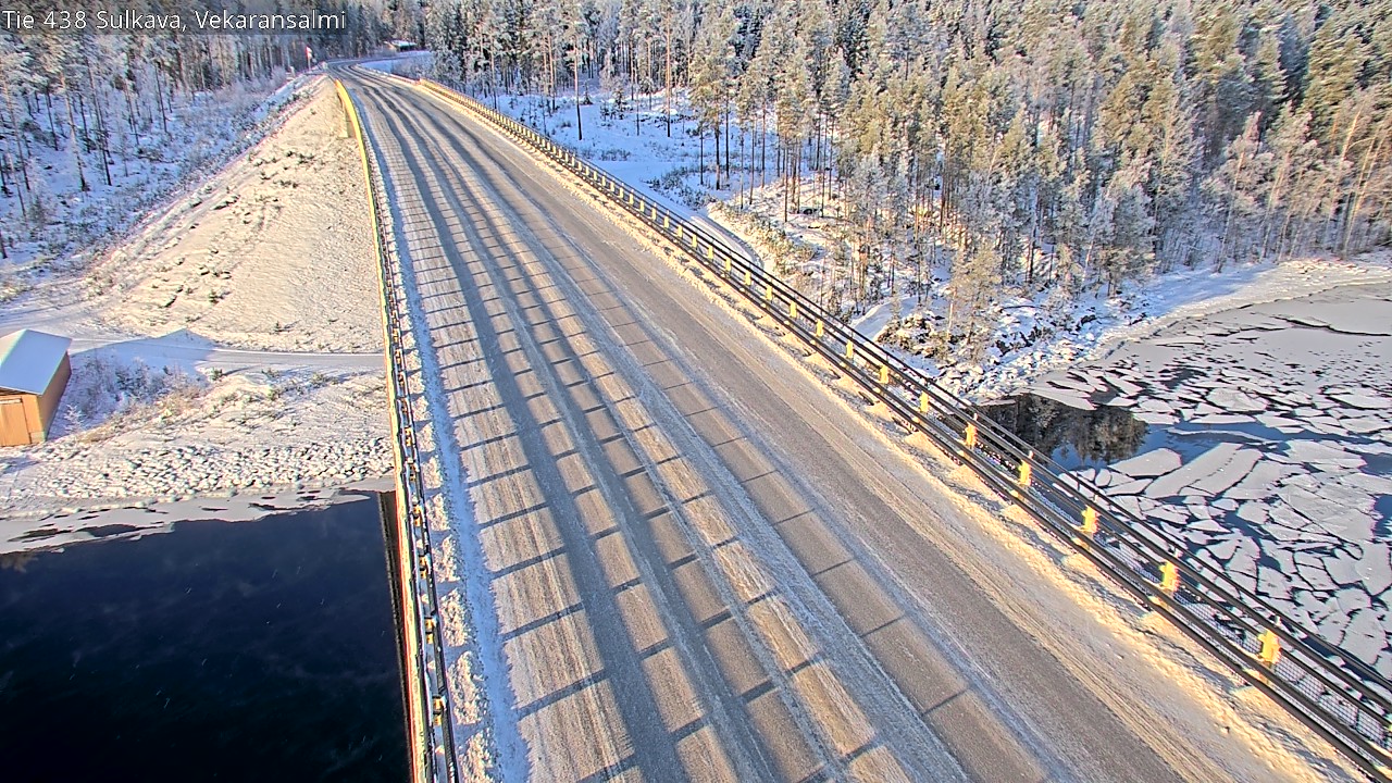 Weather Camera Image Road 438, Sulkava, Vekaransalmi, Sulkava, Etelä-Savo