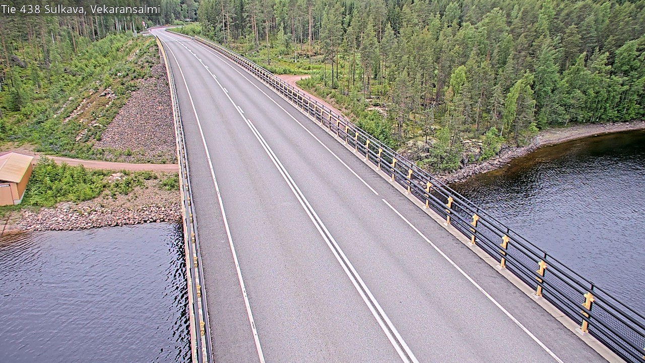 Weather Camera Image Road 438, Sulkava, Vekaransalmi, Sulkava, Etelä-Savo
