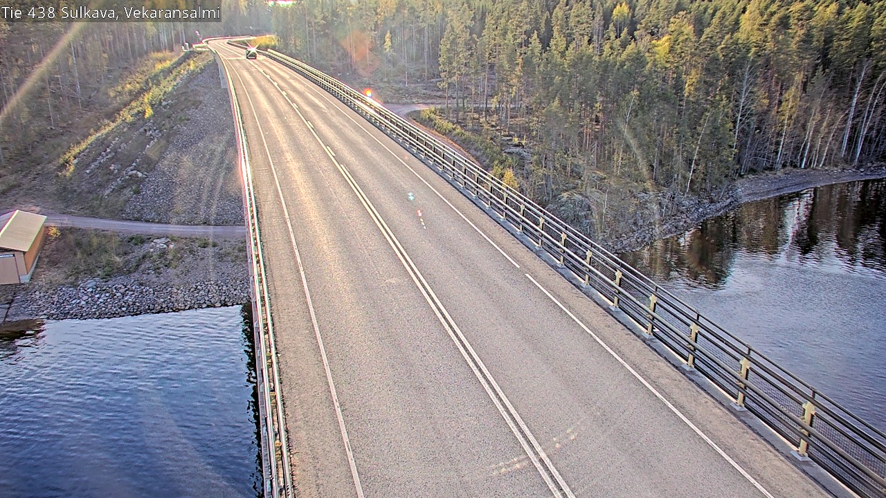 Kelikamerat Kuva Tie 438, Sulkava, Vekaransalmi, Sulkava, Etelä-Savo