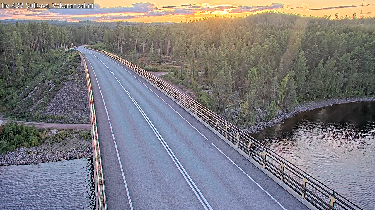 Kelikamerat Kuva Tie 438, Sulkava, Vekaransalmi, Sulkava, Etelä-Savo