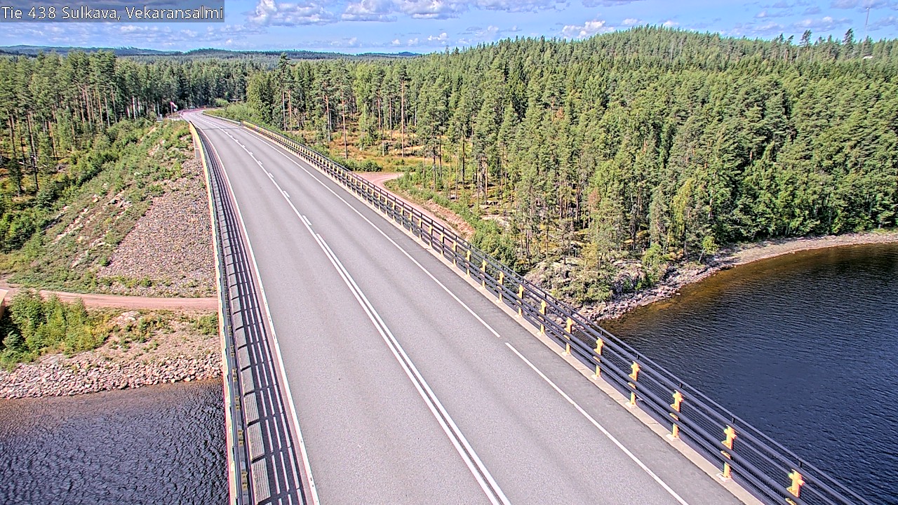 Kelikamerat Kuva Tie 438, Sulkava, Vekaransalmi, Sulkava, Etelä-Savo