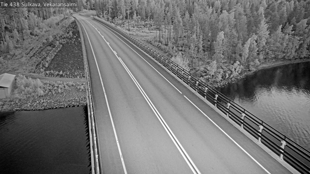 Weather Camera Image Road 438, Sulkava, Vekaransalmi, Sulkava, Etelä-Savo