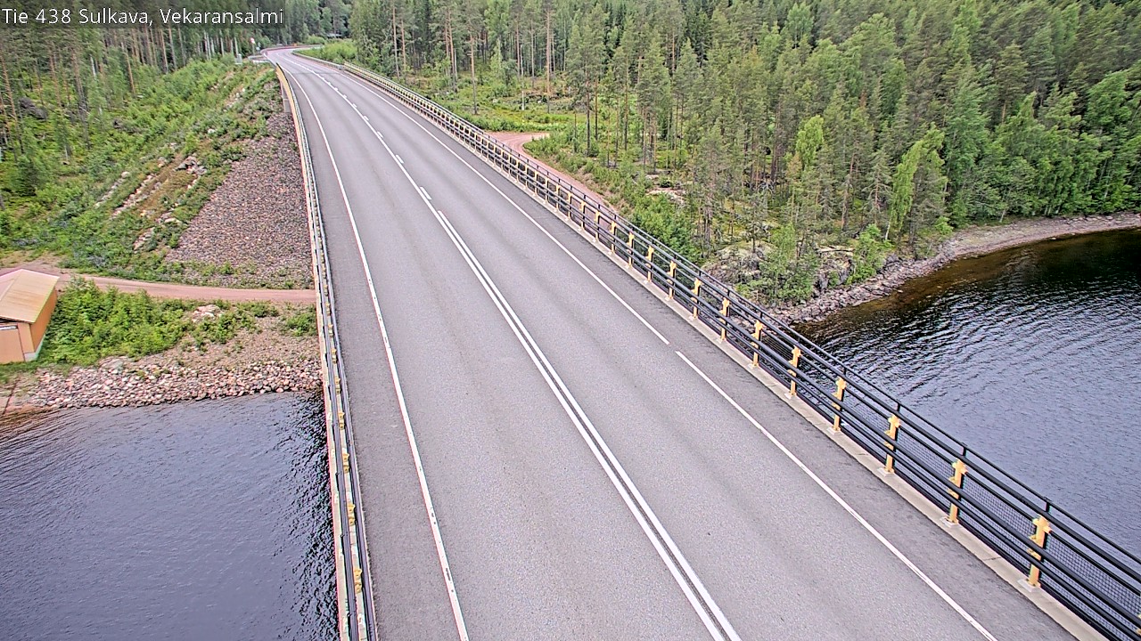 Weather Camera Image Road 438, Sulkava, Vekaransalmi, Sulkava, Etelä-Savo