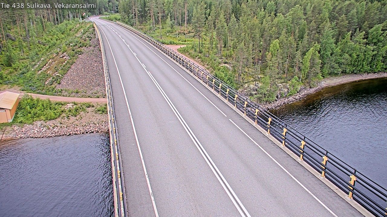 Weather Camera Image Road 438, Sulkava, Vekaransalmi, Sulkava, Etelä-Savo