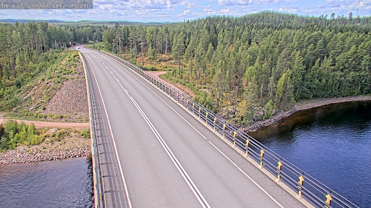 Kelikamerat Kuva Tie 438, Sulkava, Vekaransalmi, Sulkava, Etelä-Savo