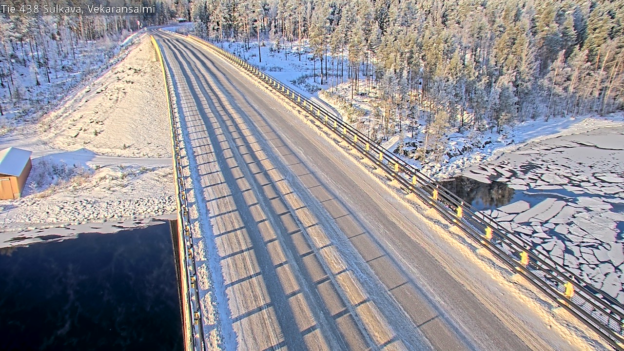 Weather Camera Image Road 438, Sulkava, Vekaransalmi, Sulkava, Etelä-Savo