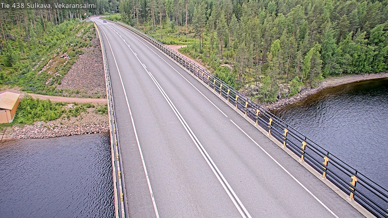 Weather Camera Image Road 438, Sulkava, Vekaransalmi, Sulkava, Etelä-Savo