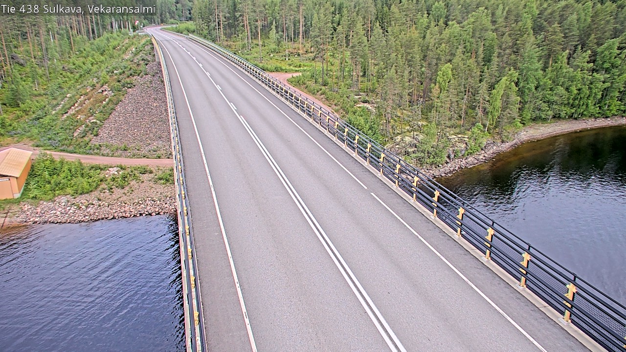 Weather Camera Image Road 438, Sulkava, Vekaransalmi, Sulkava, Etelä-Savo