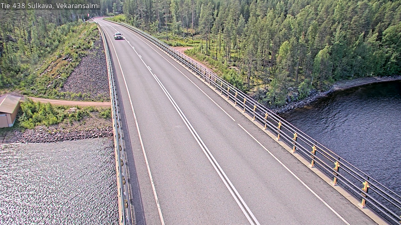 Weather Camera Image Road 438, Sulkava, Vekaransalmi, Sulkava, Etelä-Savo