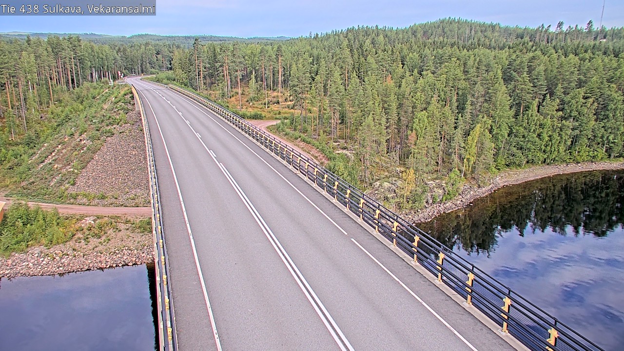 Weather Camera Image Road 438, Sulkava, Vekaransalmi, Sulkava, Etelä-Savo