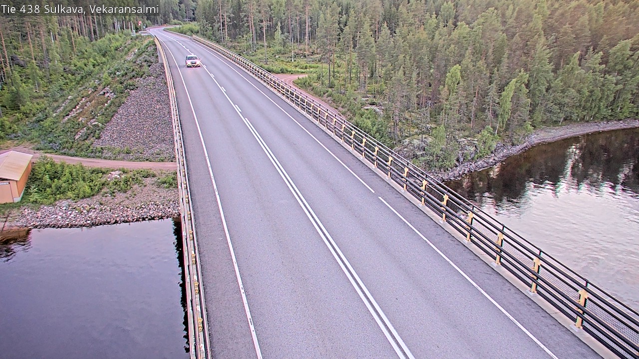 Weather Camera Image Road 438, Sulkava, Vekaransalmi, Sulkava, Etelä-Savo