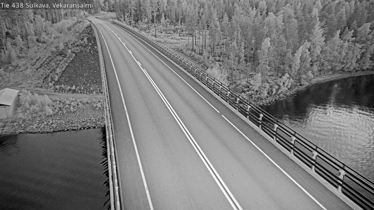 Weather Camera Image Road 438, Sulkava, Vekaransalmi, Sulkava, Etelä-Savo