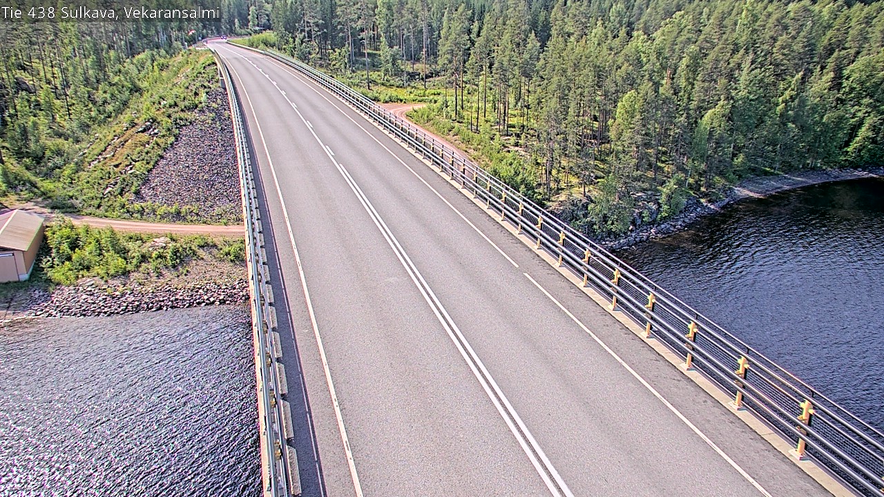 Weather Camera Image Road 438, Sulkava, Vekaransalmi, Sulkava, Etelä-Savo