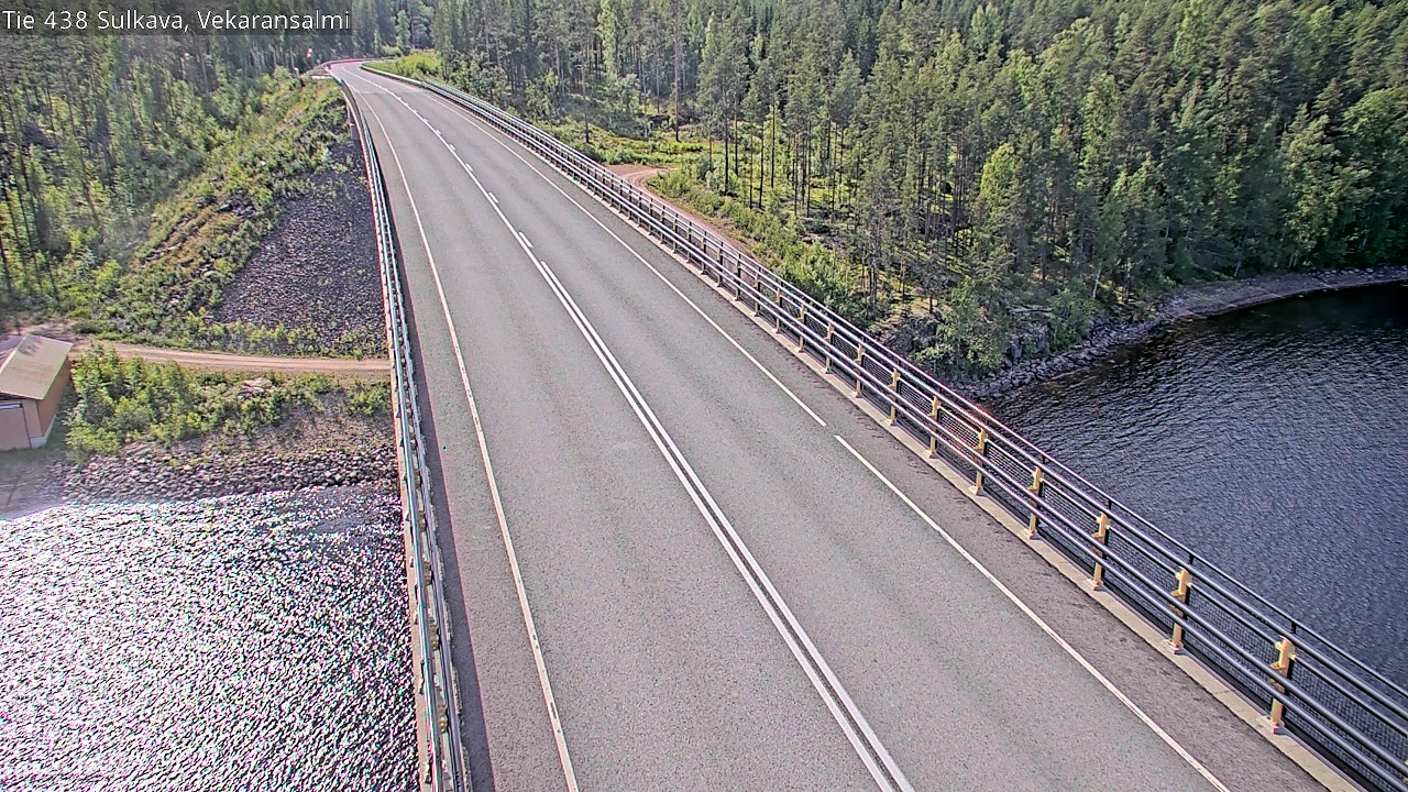 Weather Camera Image Road 438, Sulkava, Vekaransalmi, Sulkava, Etelä-Savo