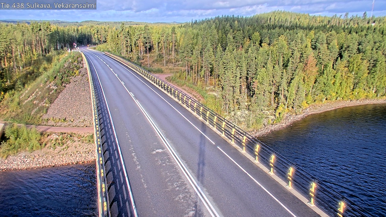 Weather Camera Image Road 438, Sulkava, Vekaransalmi, Sulkava, Etelä-Savo