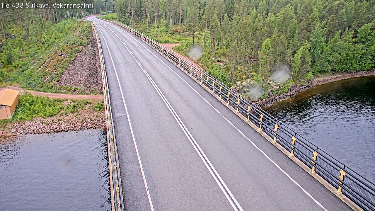 Kelikamerat Kuva Tie 438, Sulkava, Vekaransalmi, Sulkava, Etelä-Savo