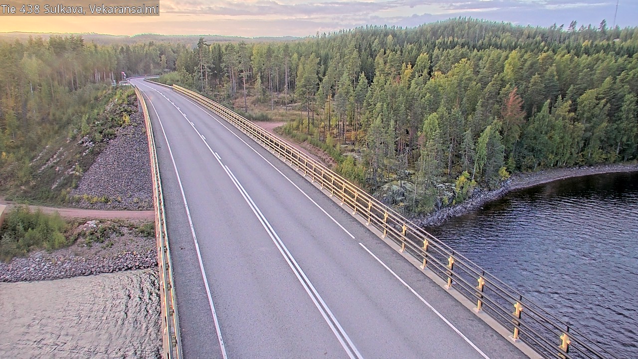 Kelikamerat Kuva Tie 438, Sulkava, Vekaransalmi, Sulkava, Etelä-Savo