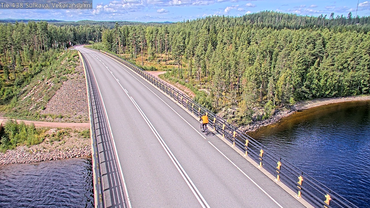Kelikamerat Kuva Tie 438, Sulkava, Vekaransalmi, Sulkava, Etelä-Savo