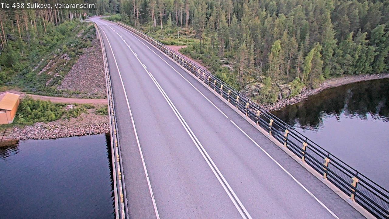 Weather Camera Image Road 438, Sulkava, Vekaransalmi, Sulkava, Etelä-Savo
