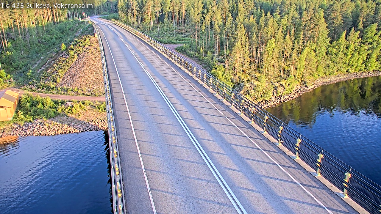 Weather Camera Image Road 438, Sulkava, Vekaransalmi, Sulkava, Etelä-Savo