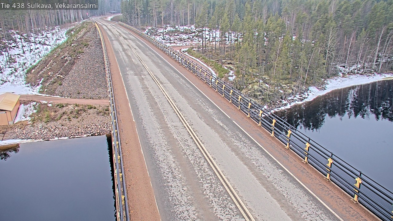Weather Camera Image Väg 438, Sulkava, Vekaransalmi, Sulkava, Etelä-Savo