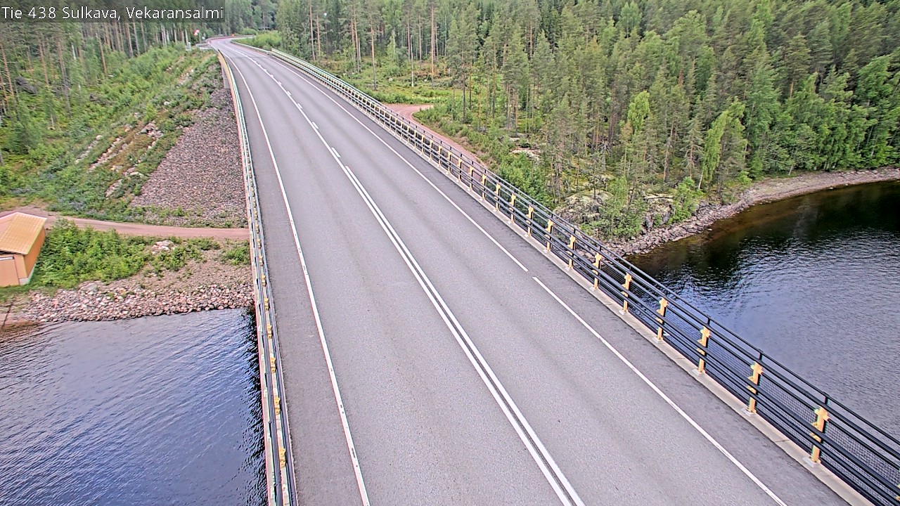 Weather Camera Image Road 438, Sulkava, Vekaransalmi, Sulkava, Etelä-Savo
