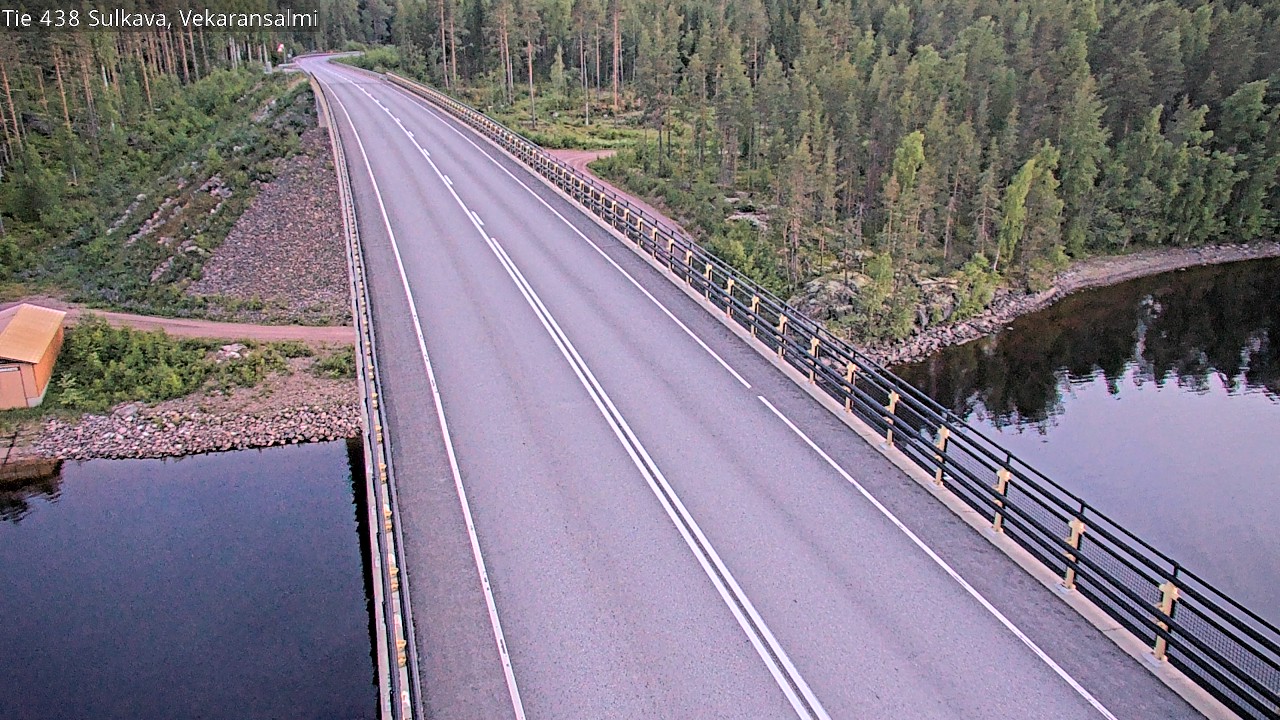 Weather Camera Image Road 438, Sulkava, Vekaransalmi, Sulkava, Etelä-Savo