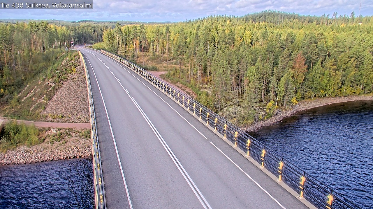 Weather Camera Image Road 438, Sulkava, Vekaransalmi, Sulkava, Etelä-Savo