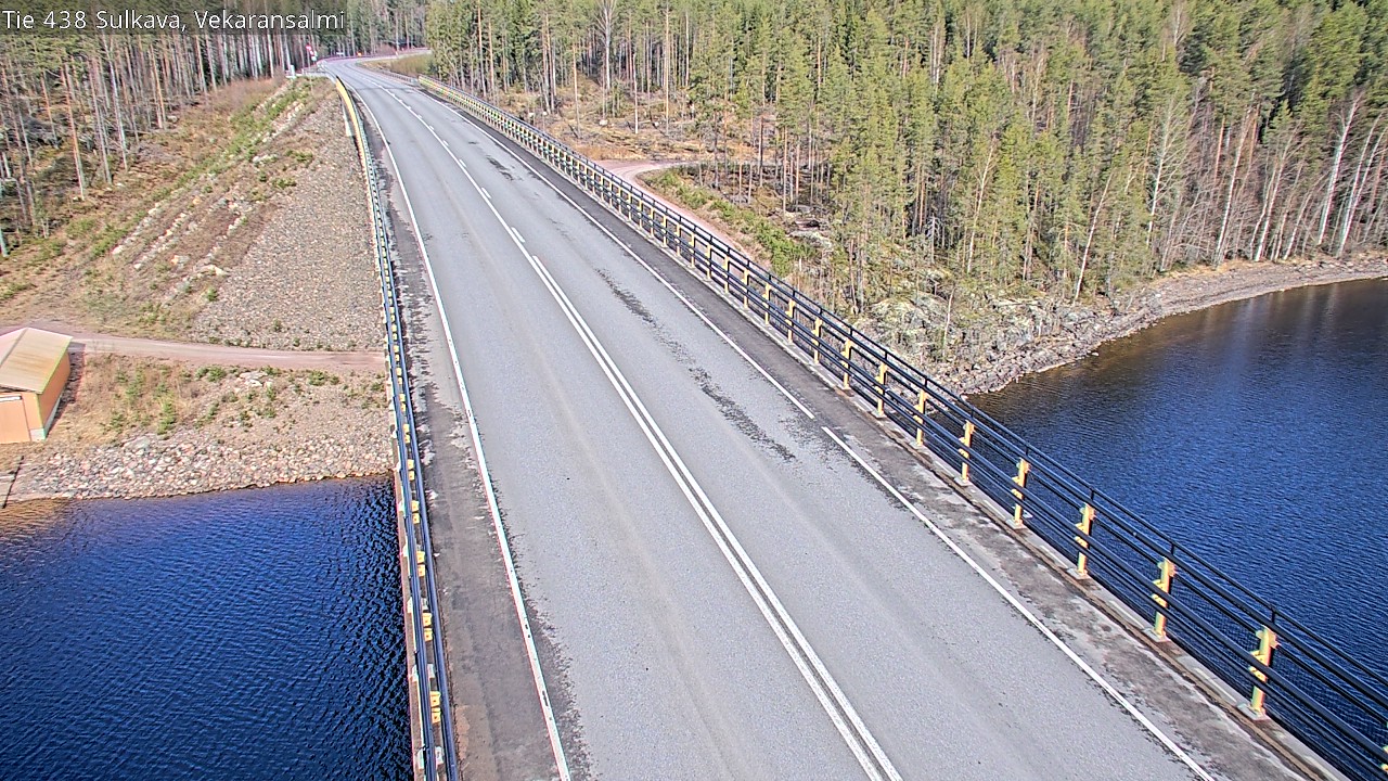 Kelikamerat Kuva Tie 438, Sulkava, Vekaransalmi, Sulkava, Etelä-Savo