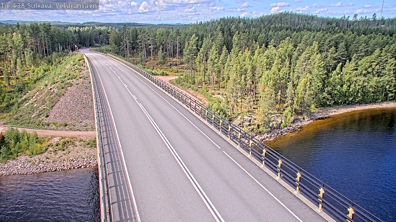 Kelikamerat Kuva Tie 438, Sulkava, Vekaransalmi, Sulkava, Etelä-Savo