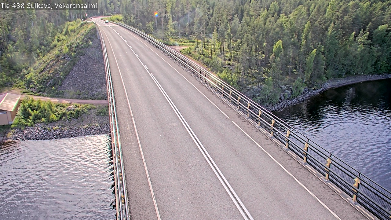 Weather Camera Image Road 438, Sulkava, Vekaransalmi, Sulkava, Etelä-Savo