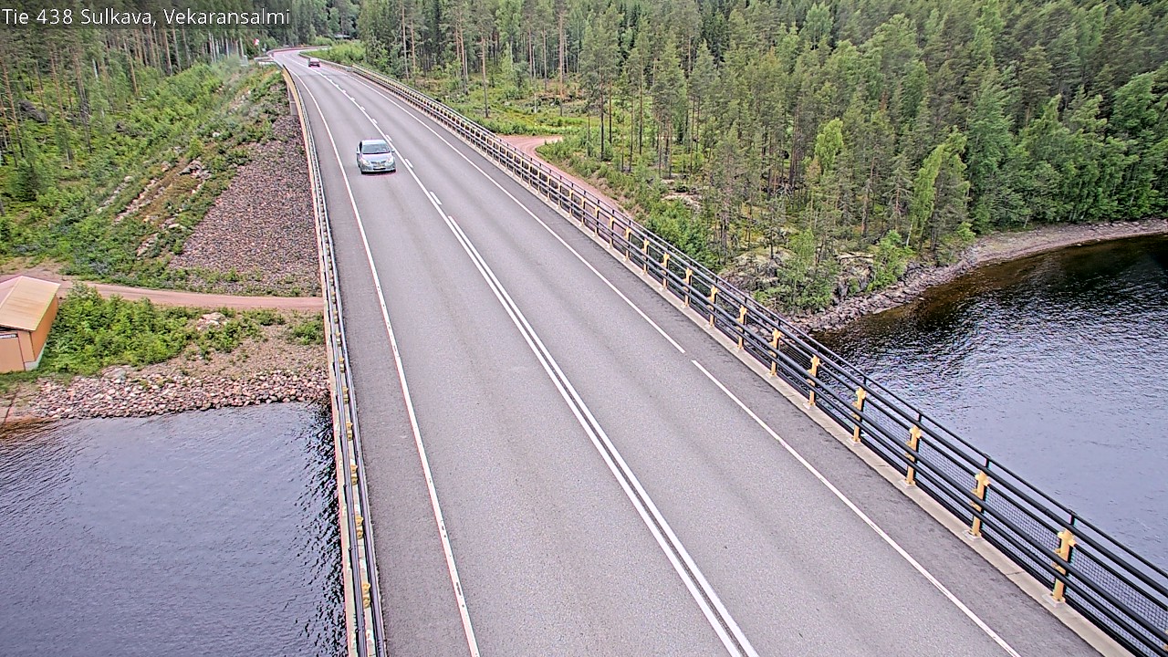 Weather Camera Image Road 438, Sulkava, Vekaransalmi, Sulkava, Etelä-Savo
