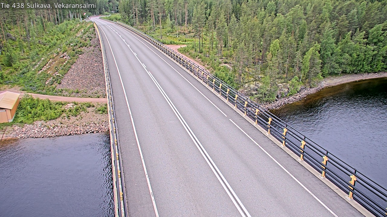 Weather Camera Image Road 438, Sulkava, Vekaransalmi, Sulkava, Etelä-Savo