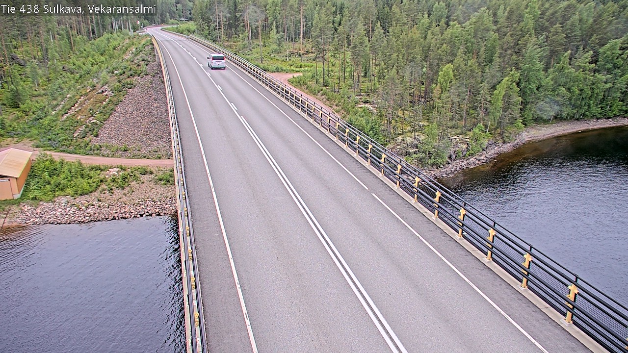 Weather Camera Image Road 438, Sulkava, Vekaransalmi, Sulkava, Etelä-Savo