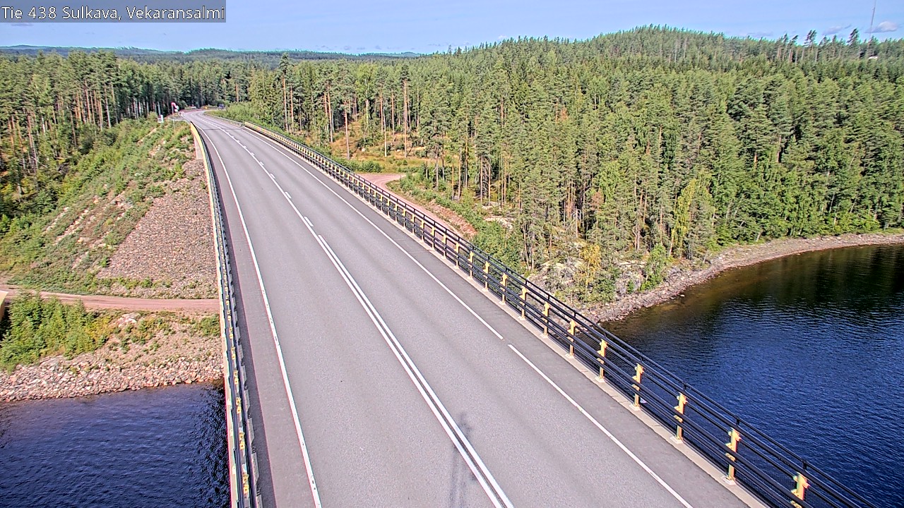 Kelikamerat Kuva Tie 438, Sulkava, Vekaransalmi, Sulkava, Etelä-Savo