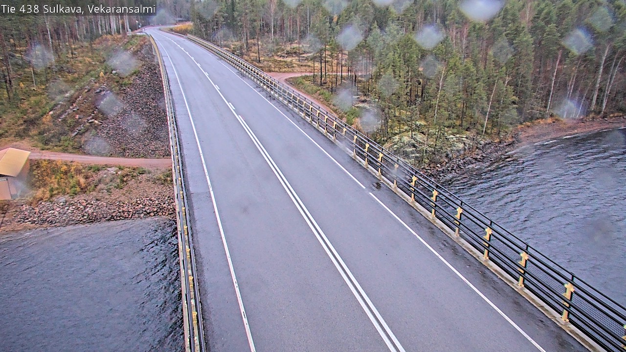Weather Camera Image Väg 438, Sulkava, Vekaransalmi, Sulkava, Etelä-Savo
